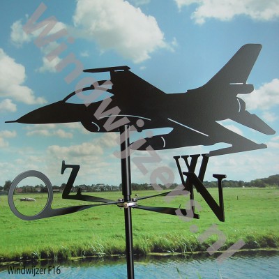 Windwijzer F16 vliegtuig 