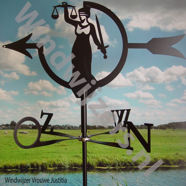 Windwijzer Vrouwe Justitia